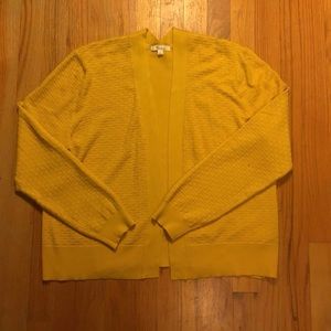 Mustard Yellow Cardigan